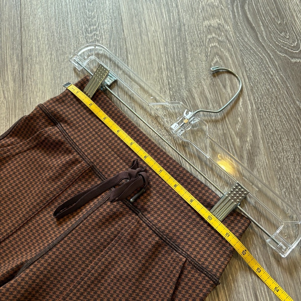 Offline By Aerie Brown Patterned Houndstooth Draw… - image 7